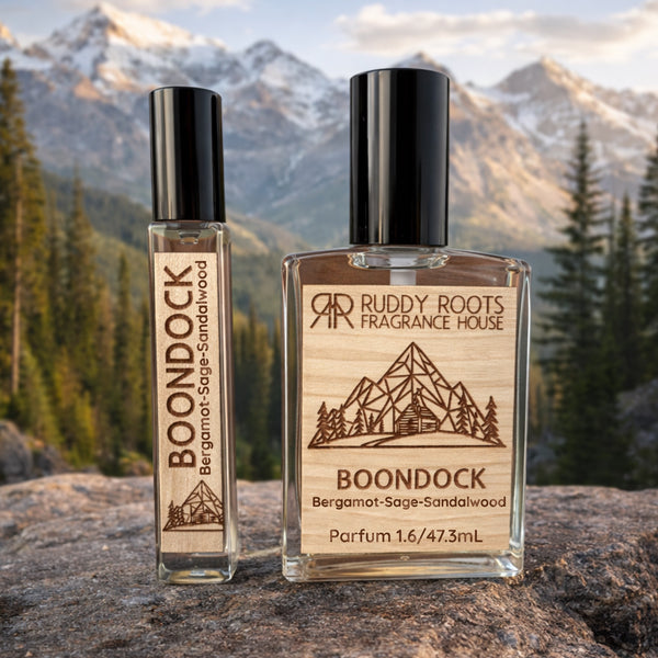Boondock Men's Fragrance - Ruddy Roots Fragrance House